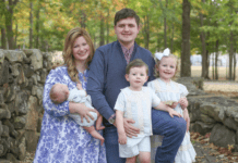 Christian's Emilee's family photo, contributor for Homeschool Mom Collection