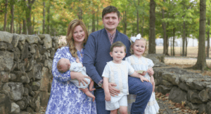 Christian's Emilee Van Puffelen family photo, contributor for Homeschool Mom Collection