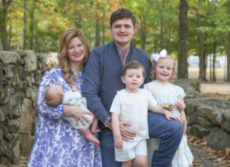 Christian's Emilee's family photo, contributor for Homeschool Mom Collection