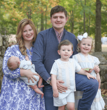 Christian's Emilee's family photo, contributor for Homeschool Mom Collection