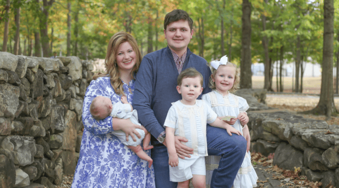 Christian's Emilee's family photo, contributor for Homeschool Mom Collection