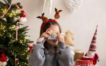 Little Girl at Christmas Party